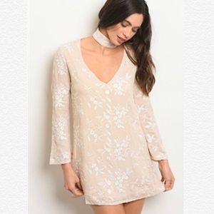 Skylar + Madison Lace Choker Dress Tunic
